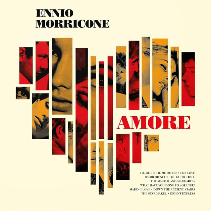 Copertina Vinile 33 giri Amore di Ennio Morricone