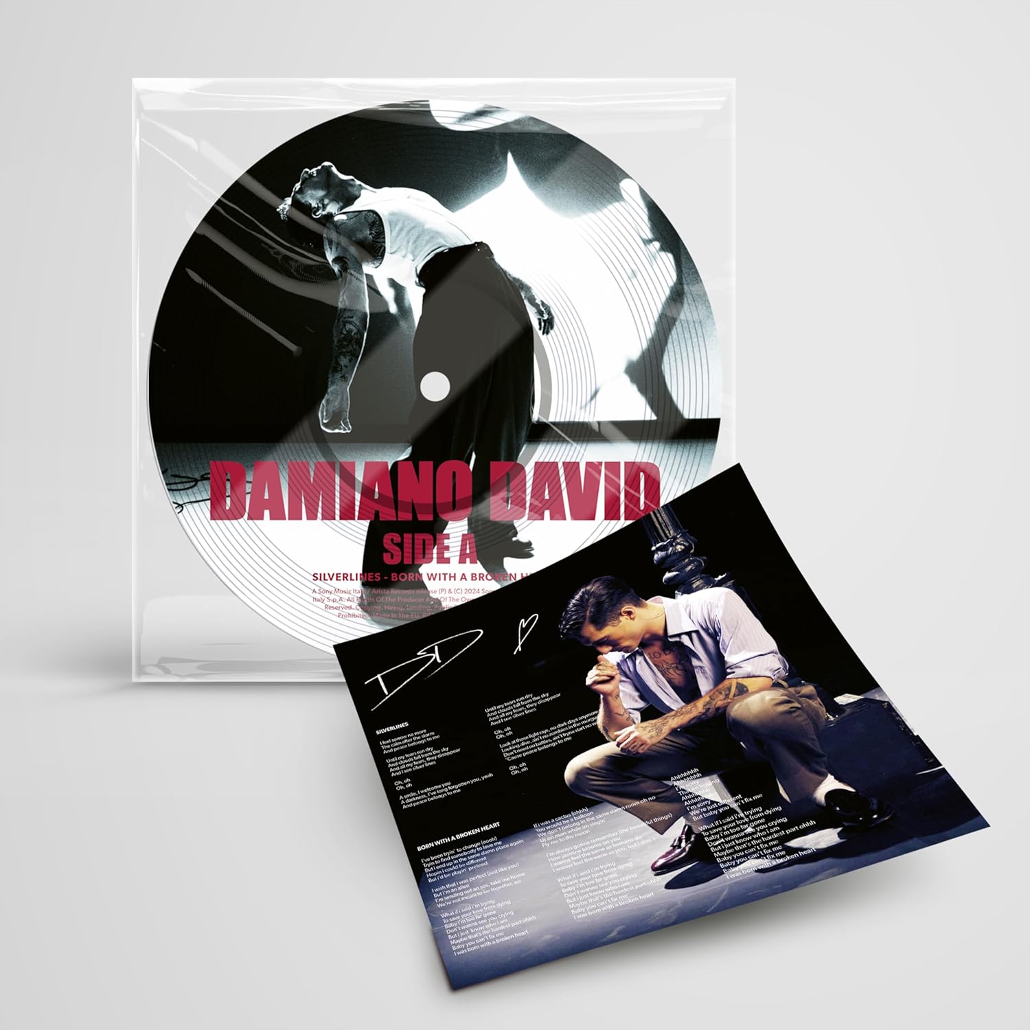 Copertina Vinile 33 giri Damiano David di Damiano David