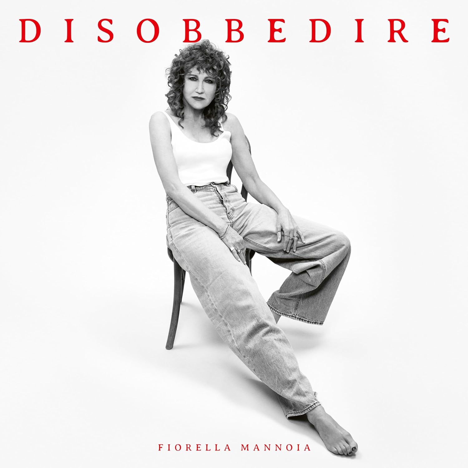 Copertina Vinile 33 giri Disobbedire di Fiorella Mannoia