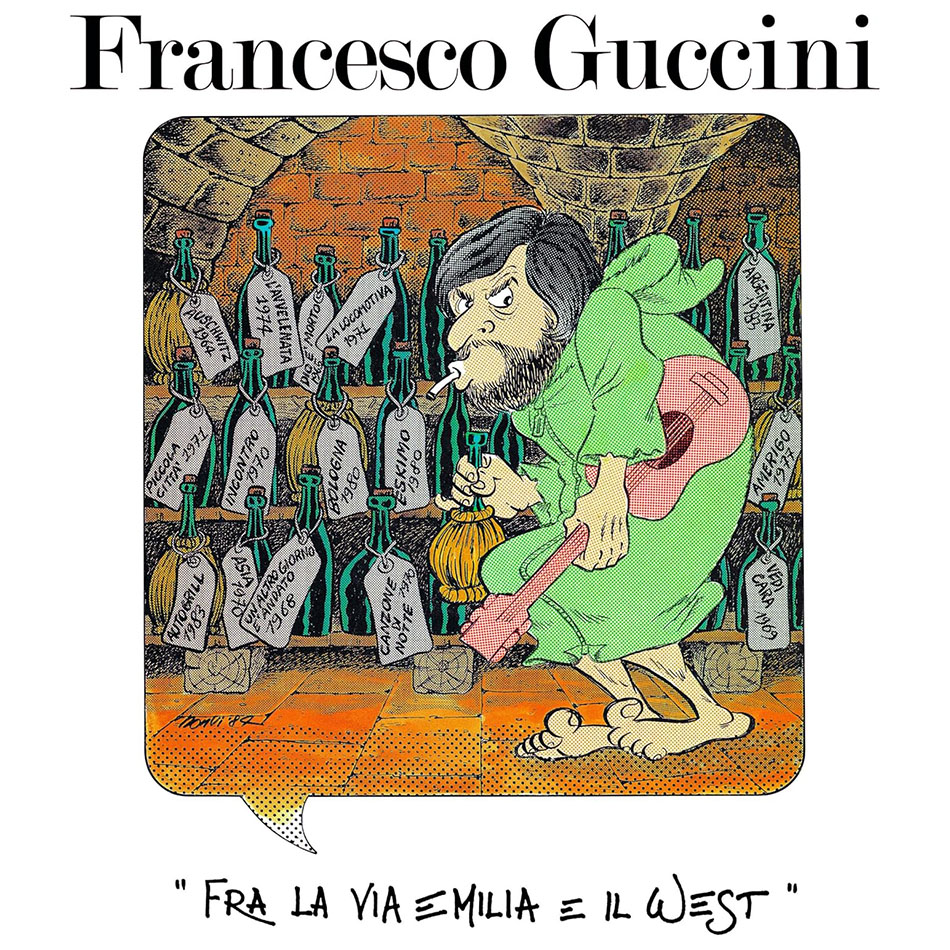 Copertina Vinile 33 giri Fra la via Emilia e il West di Francesco Guccini