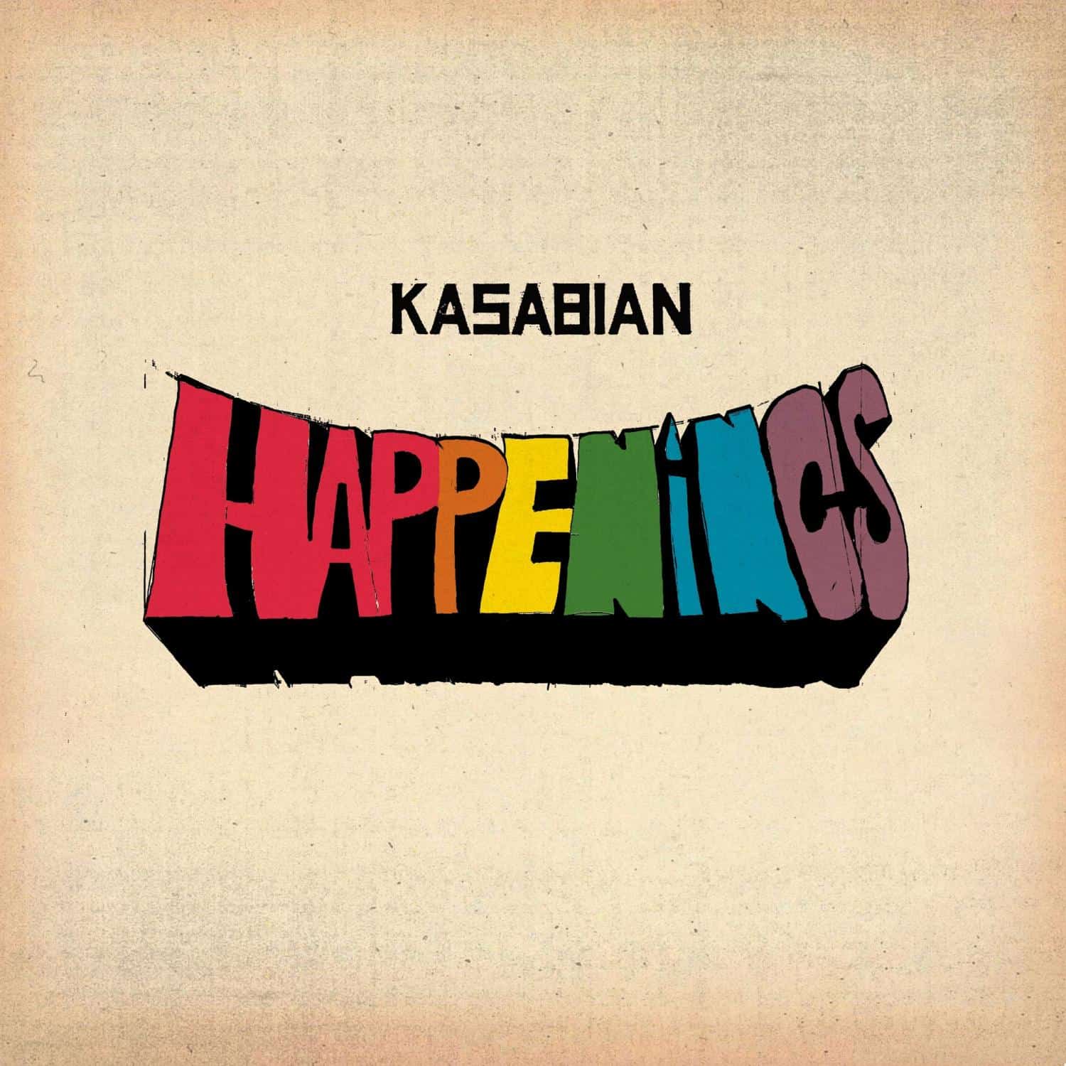 Copertina Vinile 33 giri Happenings di Kasabian