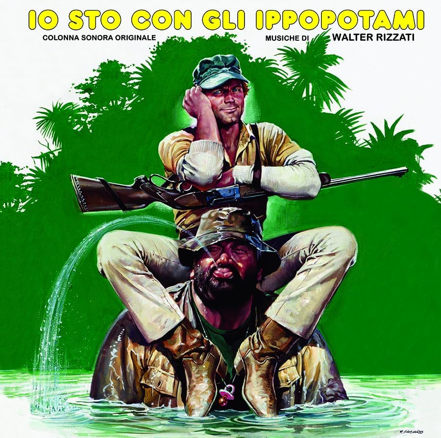 Copertina Vinile 33 giri Io sto con gli Ippopotami di Walter Rizzati