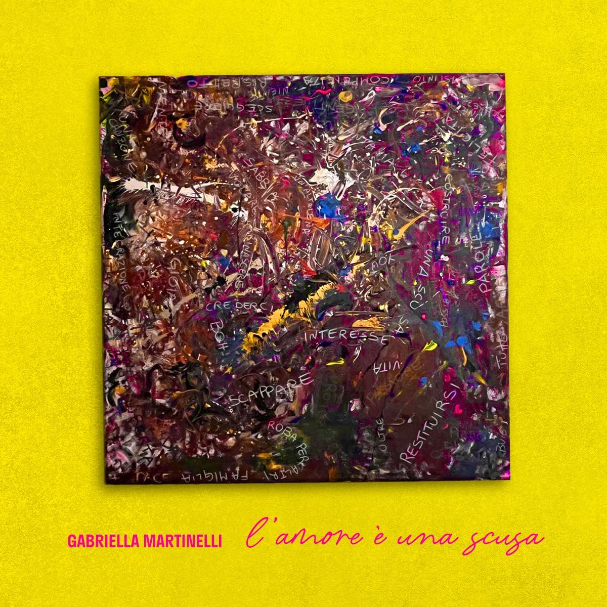 Copertina Vinile 33 giri L'Amore è una Scusa di Gabriella Martinelli