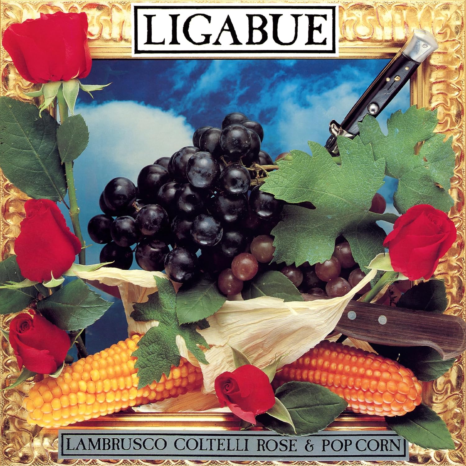 Copertina Vinile 33 giri Lambrusco coltelli rose & pop corn di Ligabue