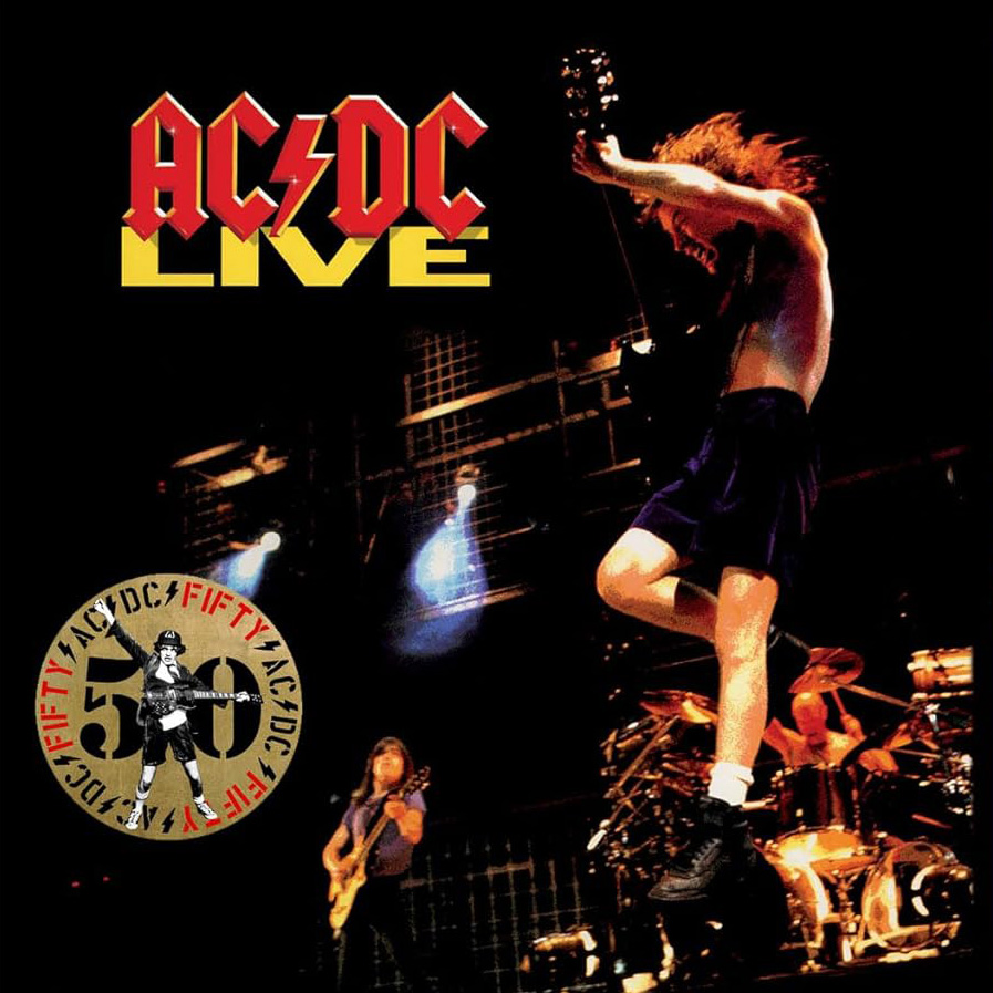 Copertina Vinile 33 giri Live di AC/DC