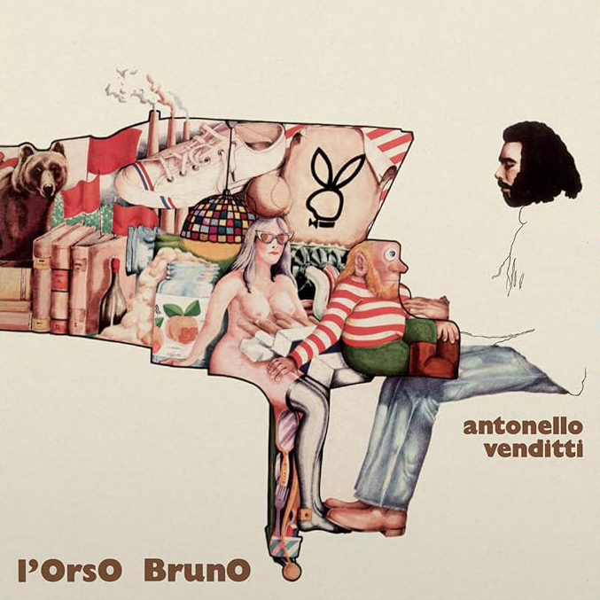 Copertina Vinile 33 giri L'orso bruno di Antonello Venditti