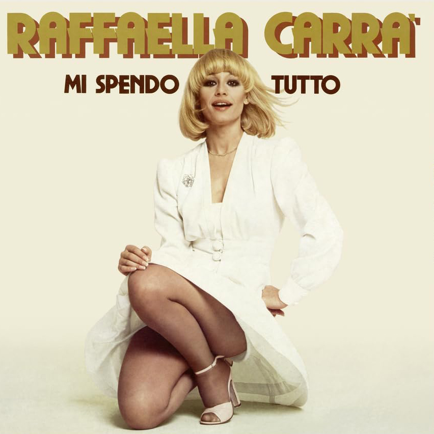 Copertina Vinile 33 giri Mi Spendo Tutto di Raffaella Carrà