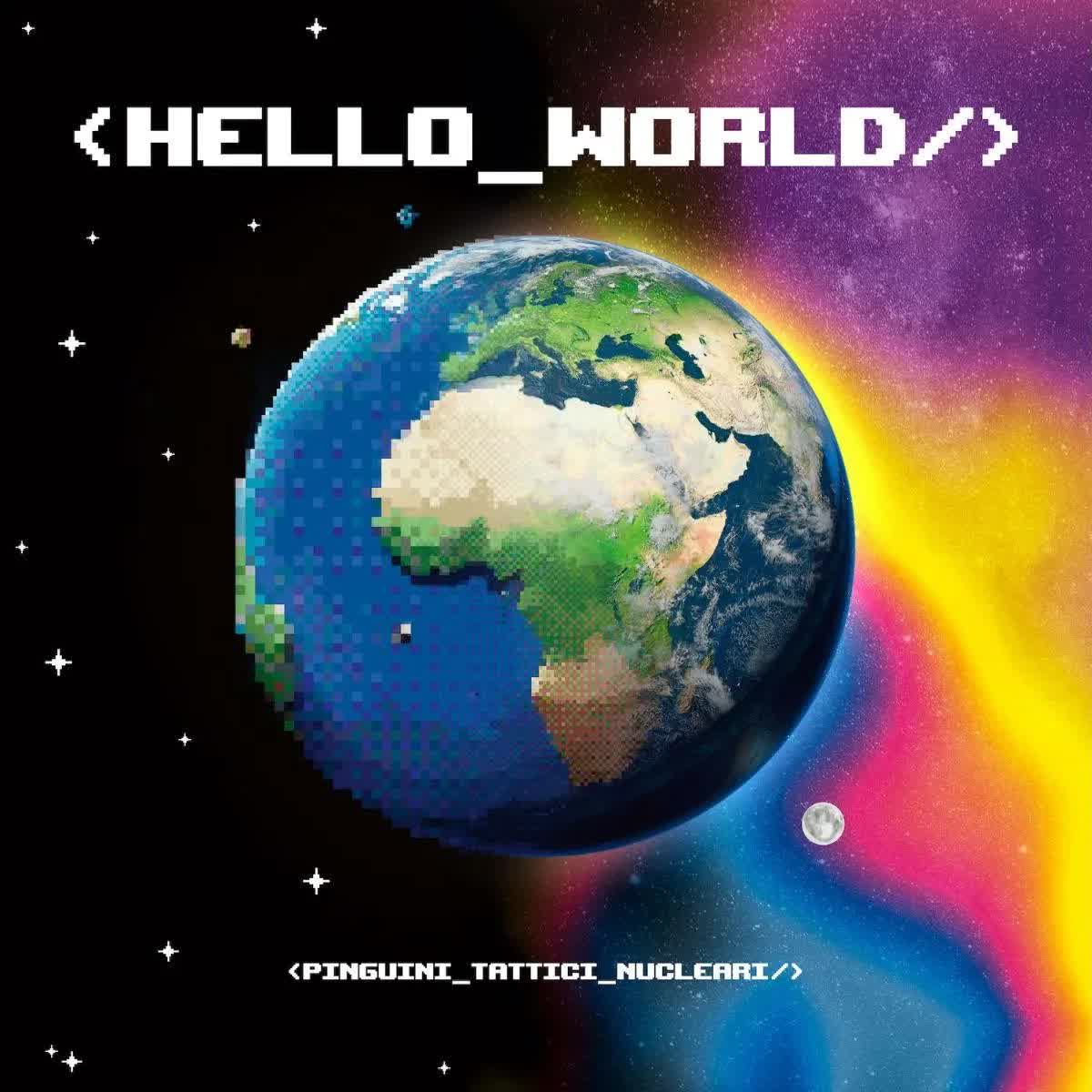 Copertina Vinile 33 giri Hello World di Pinguini Tattici Nucleari