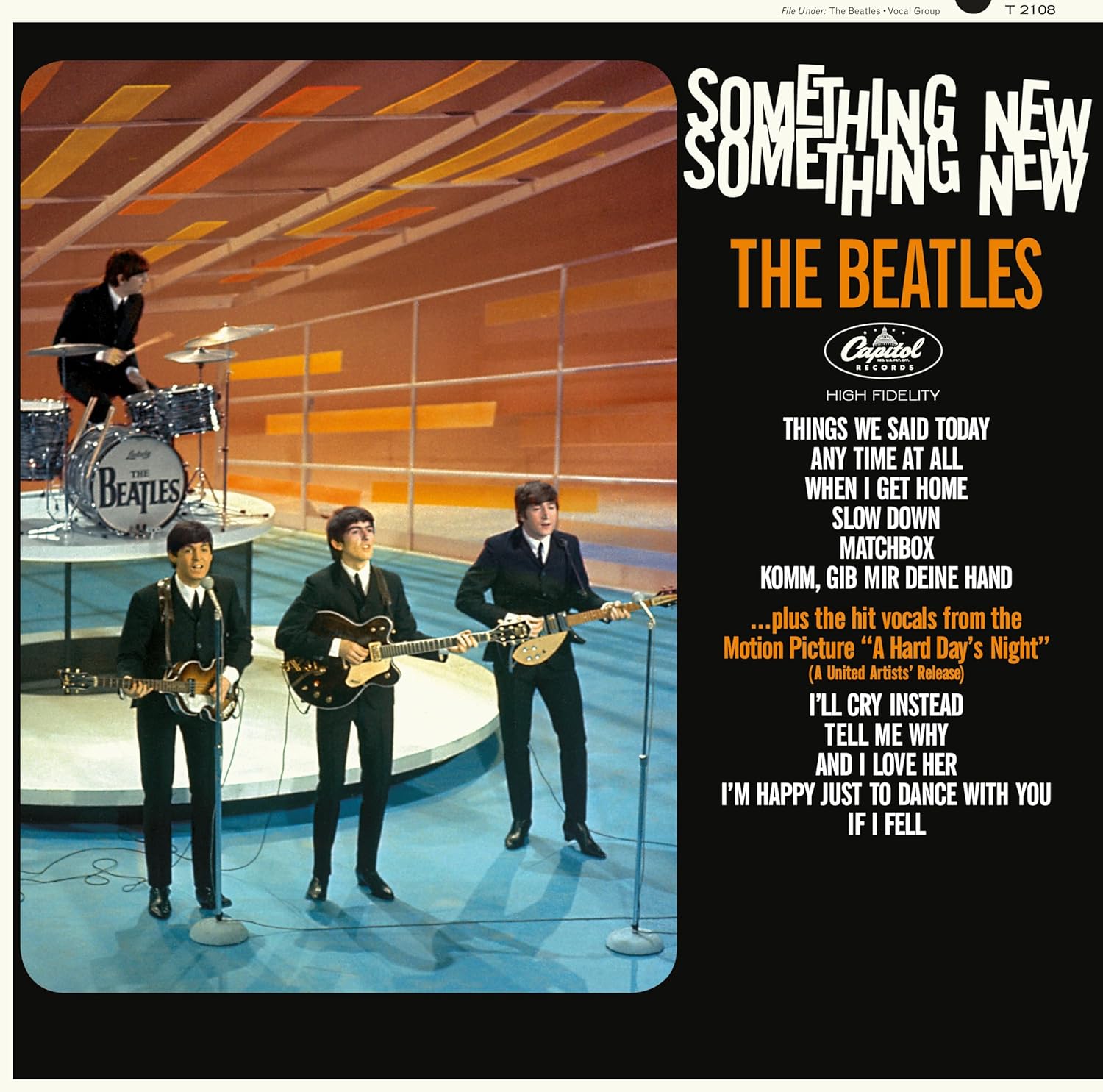 Copertina Vinile 33 giri Something New di The Beatles