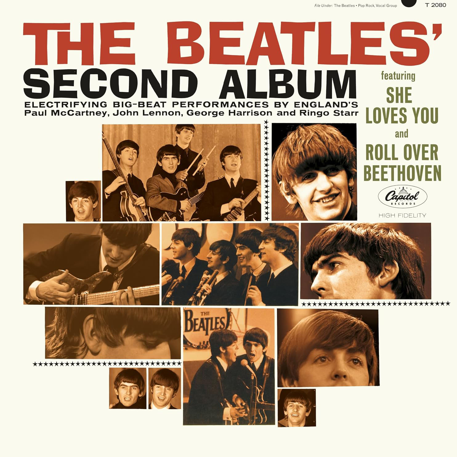 Copertina Vinile 33 giri The Beatles Second Album di The Beatles