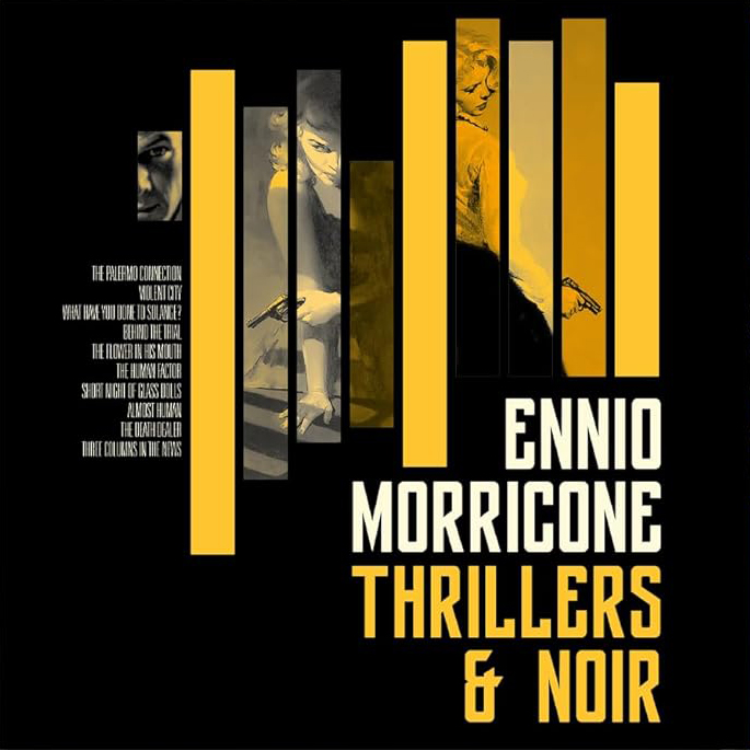 Copertina Vinile 33 giri Thrillers & Noir di Ennio Morricone