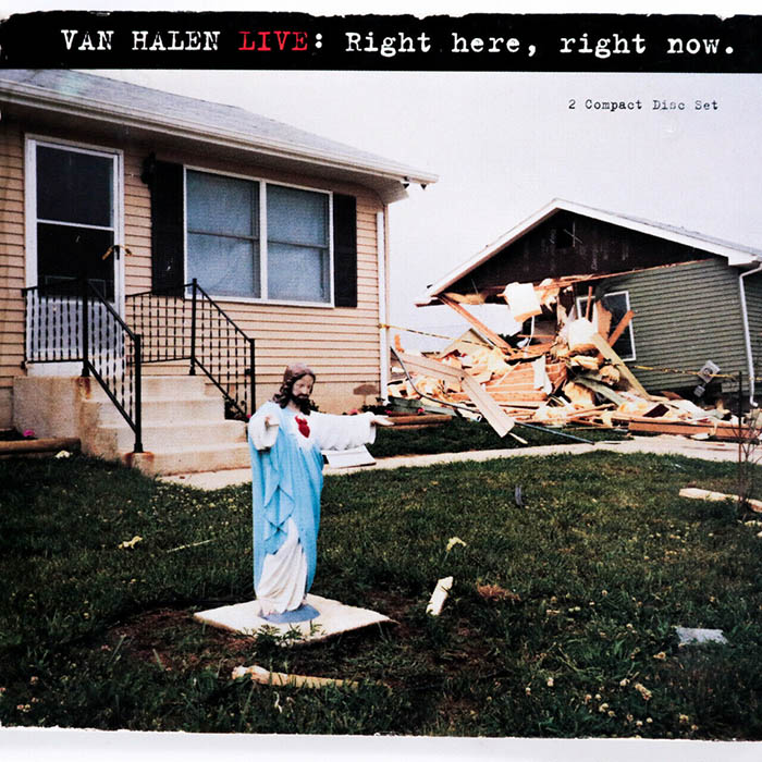 Copertina Vinile 33 giri Live: Right Here, Right Now di Van Halen