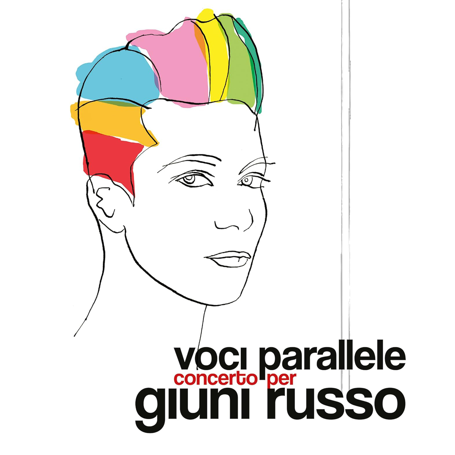 Copertina Vinile 33 giri Voci Parallele: Concerto per Giuni Russo di Giuni Russo